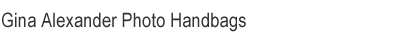 gina alexander handbags